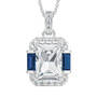 Hollywood Glamour Statement Pendant and Earring Set 6273 0023 b pendant