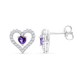 Amethyst Allure Pendant Earring Set 11142 1525 c earrings