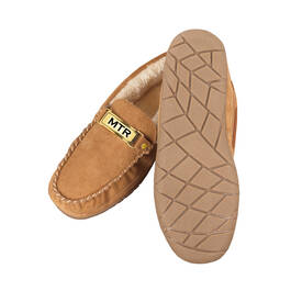 Personalized Mens Suede Slippers 11377 0010 d back