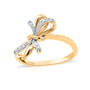 Diamond Bow Ring Free Pendant 11142 1715 a ring