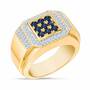 Birthstone Distinction Men's Ring, Birthstone Distinction Mens Ring 4993 001 9 9