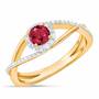 Birthstone  Diamond Ring 1099 001 8 7