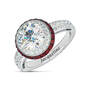 Birthstone Trio Ring Set 12233 0020 a main