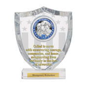 Shields of Honor Silver plated Commemorative 11736 0073 g police