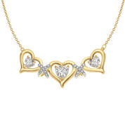 Hearts and Kisses Diamond Necklace and FREE Matching Earrings 12089 0017 b necklace