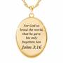 For God So Loved The World Diamond Pendant, For God So Loved The World Diamond Pendant 4929 001 8 2