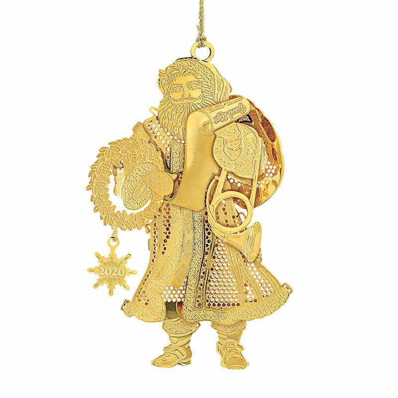 The 2020 Gold Christmas Ornament Collection 2161 008 4 2