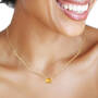 Pretty Petite Citrine Necklace 11599 0046 m model