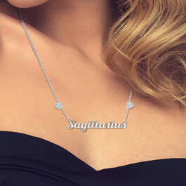Celestial Signs Zodiac Necklace 6807 0010 z model