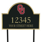 The College Personalized Address Plaque 5716 0384 b Oklahoma