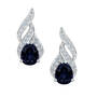 Genuine Birthstone & Diamond Earrings, Genuine Birthstone and Diamond Earrings 11573 0020 i september