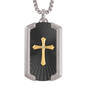 Bless My Son Diamond Cross Pendant 10984 0017 b front