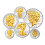 Portraits of Liberty platinum&Gold Coin Collection 11397 0016 a main