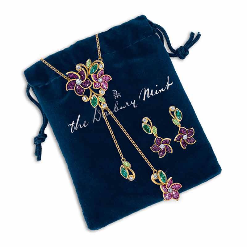 Violets in Bloom Crystal Necklace 2920 001 1 4