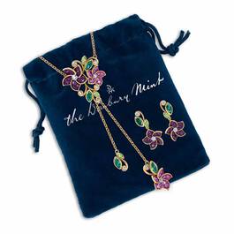 Violets in Bloom Crystal Necklace 2920 001 1 4