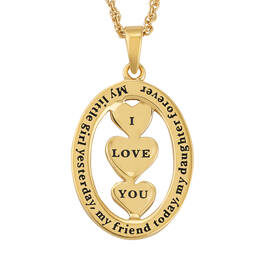 My Daughter I Love You Personalized Diamond Pendant 2965 0165 d reverse pendant