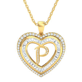 Initial Heart Pendant 10383 0014 p pendant
