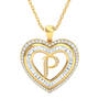 Initial Heart Pendant 10383 0014 p pendant