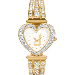 Womens Birthstone Initial Heart Watch 10332 0016 d april