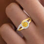 November Birthstone Diamond Swirl Ring 11760 0114 m model