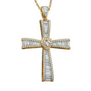 Brilliant Faith Cross Pendant 11277 0011 a main