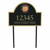 US Veterans Personalized Address Plaque 5718 005 1 1