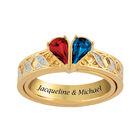 Better Together Birthstone Kiss Ring 10873 0011 b closed