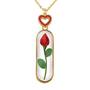 Birthstone Rosebud Pendant 1714 001 3 2