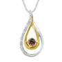 Mocha Drop Diamond Pendant 5404 002 7 1