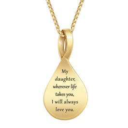 I Will Always Love You Daughter Journey Pendant 11549 0013 c back