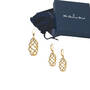 Sparkling Twist Earrings Pendant 10377 0012 g gift pouch box