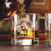 The Personalized Set of Four Lowball Glasses 5647 001 6 2