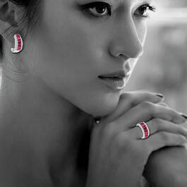 Birthstone Beauty Eternity Ring 12296 0016 zm model