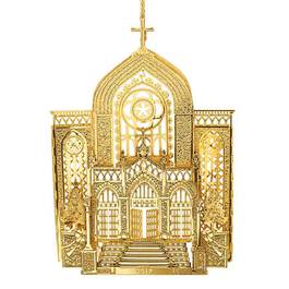 The 2017 Gold Christmas Ornament Collection 5350 001 3 1