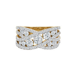 The Five Carat Kiss Diamonisse Ring 6277 0060 b straight