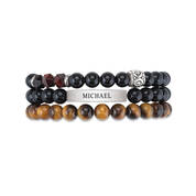 Personalized Dynamic Trio Bracelet Set 11787 0014 a main