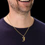 Personalized Edge Initial Pendant 11870 0012 m model