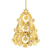 2024 Annual Gold Christmas Ornament 11604 0031 a main