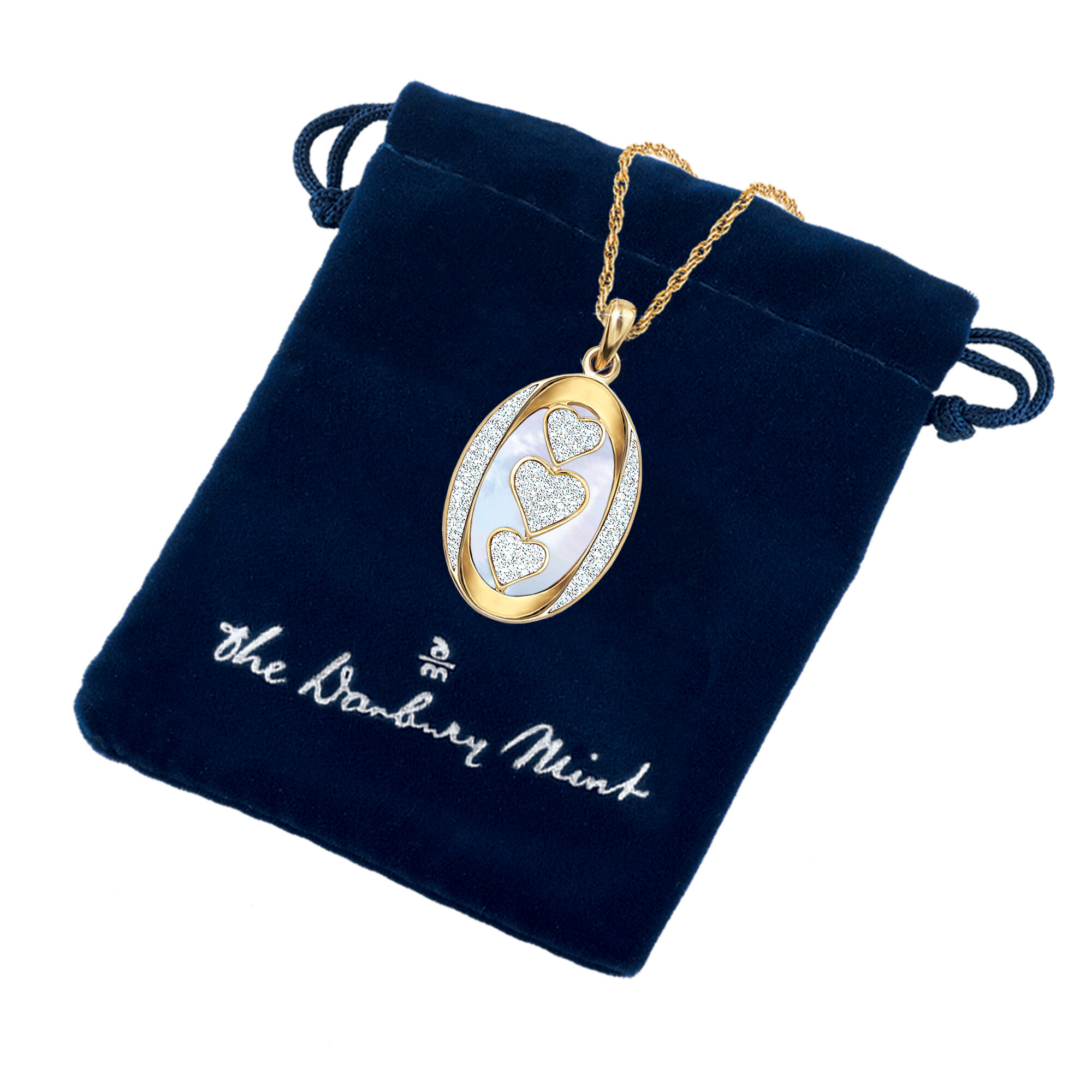 I Love You Personalized Diamond Pendant 5238 0201 g gift pouch