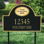 The NFL Personalized Address Plaque 5463 0355 z z outside plaque