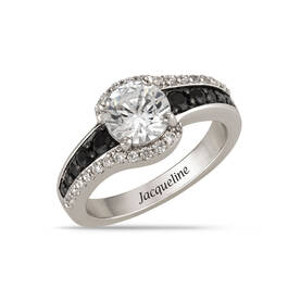 The Midnight Elegance Collection 12203 0018 c ring