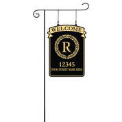 Personalized Metal Monogram Hanging Sign 11929 0013 a main