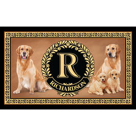 The Dog Accent Rug 6859 0033 a Golden Retriever