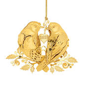 2025 Gold Ornament Collection 12034 0054 b birds