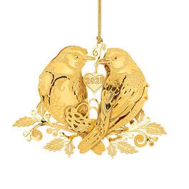 2025 Gold Ornament Collection 12034 0054 b birds