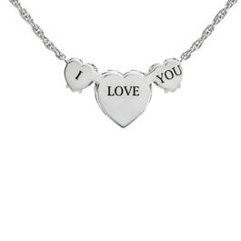 Forever I Love You Necklace with FREE Matching Earrings 11703 0015 c back