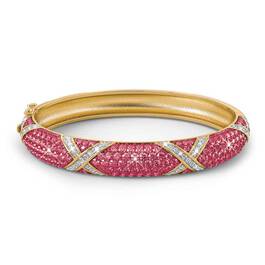 Refined  Radiant Birthstone Bangle 2918 001 5 10