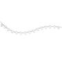 Love & Kisses Italian Silver Necklace, Love Kisses Italian Silver Necklace 11809 0018 b alternate