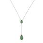 Spring Raindrops Green Aventurine Necklace 2639 001 3 1