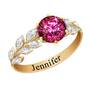 RubyFire and Diamond Rose Ring 11647 2713 a main